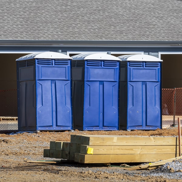 are there any restrictions on where i can place the portable toilets during my rental period in Macatawa MI